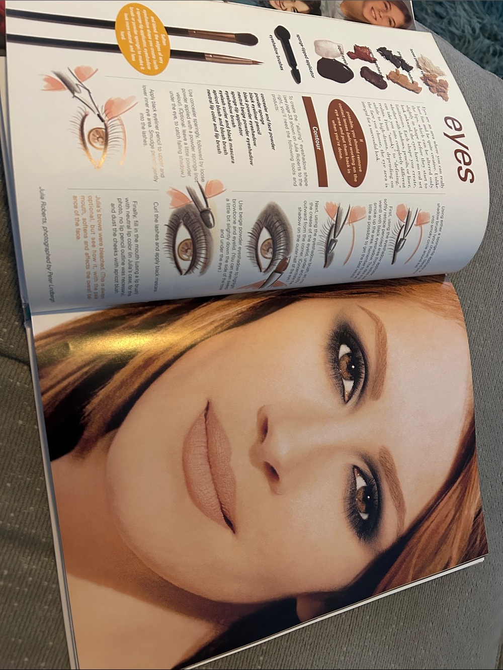 Kevyn Aucoin Makeup Artistry Book - Blue Eyes & Red Lips - Picture 7 of 7